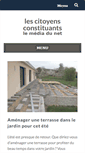 Mobile Screenshot of lescitoyensconstituants.com